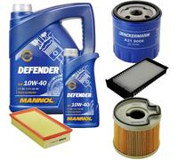 Denckermann Controllo Set Mannol Defender 10W-40 6L Per Citroën C5 I Break