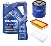 Denckermann Controllo Set Mannol Defender 10W-40 6L Per Citroën C5 II Break