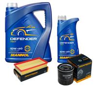 Denckermann Controllo Set Mannol Defender 10W-40 6L Per Citroën C5 II Break