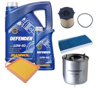 Denckermann Controllo Set Mannol Defender 10W-40 6L Per Citroën Jumpy Kasten
