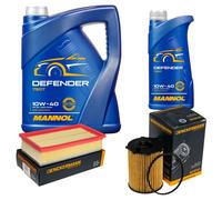 Denckermann Controllo Set Mannol Defender 10W-40 6L Per Citroën Jumpy Kasten