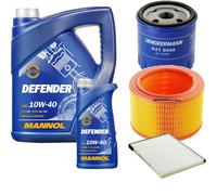 DENCKERMANN Controllo Set MANNOL Defender 10W-40 6L Per Citroën Xsara 1.9 SD