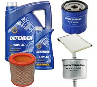Denckermann Controllo Set Mannol Defender 10W-40 6L Per Citroën Xsara Coupe