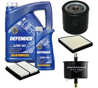 Denckermann Controllo Set Mannol Defender 10W-40 6L Per Daewoo Lanos 1.3 1.6