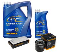 Denckermann Controllo Set Mannol Defender 10W-40 6L Per Daihatsu Yrv 1.3