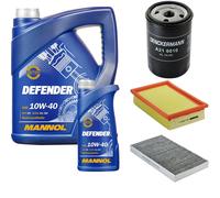 Denckermann Controllo Set Mannol Defender 10W-40 6L Per Fiat Brava 1.6 16V