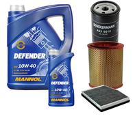 DENCKERMANN Controllo Set MANNOL Defender 10W-40 6L Per Fiat Doblo 1.6 16V