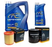Denckermann Controllo Set Mannol Defender 10W-40 6L Per Fiat Ducato Kasten