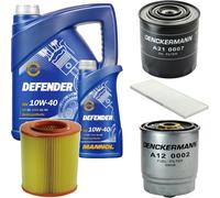 Denckermann Controllo Set Mannol Defender 10W-40 6L Per Fiat Ducato Kasten