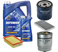 Denckermann Controllo Set Mannol Defender 10W-40 6L Per Fiat Marea Weekend