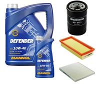 Denckermann Controllo Set Mannol Defender 10W-40 6L Per Fiat Panda 1.2 1.1