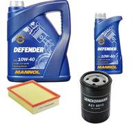 Denckermann Controllo Set Mannol Defender 10W-40 6L Per Ford Escort VII 1.8