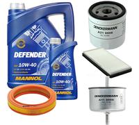 DENCKERMANN Controllo Set MANNOL Defender 10W-40 6L Per Ford Fiesta III 1.1