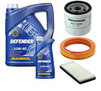 DENCKERMANN Controllo Set MANNOL Defender 10W-40 6L Per Ford Fiesta III 1.1