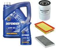 Denckermann Controllo Set Mannol Defender 10W-40 6L Per Ford Focus Turnier
