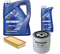 Denckermann Controllo Set mannol Defender 10W-40 6L per Ford Transit