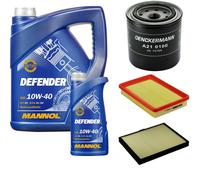 DENCKERMANN Controllo Set MANNOL Defender 10W-40 6L Per Hyundai Elantra 1.6