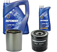 Denckermann Controllo Set Mannol Defender 10W-40 6L Per Hyundai H100 Kasten
