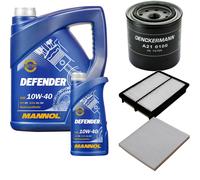 DENCKERMANN Controllo Set MANNOL Defender 10W-40 6L Per Hyundai Tucson 2.0