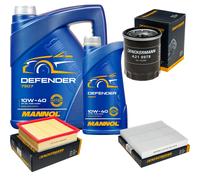 Denckermann Controllo Set Mannol Defender 10W-40 6L Per Isuzu D-Max II 2.5