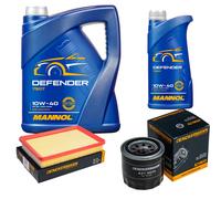 Denckermann Controllo Set Mannol Defender 10W-40 6L Per Kia Cerato 1.6 2.0