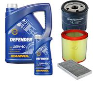 Denckermann Controllo Set Mannol Defender 10W-40 6L Per Lancia Lybra 1.8 16V