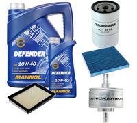 DENCKERMANN Controllo Set MANNOL Defender 10W-40 6L Per Mazda 2 1.6