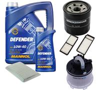 Denckermann Controllo Set Mannol Defender 10W-40 6L Per Mazda 3 1.6 1.4