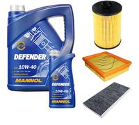 Denckermann Controllo Set Mannol Defender 10W-40 6L Per Mercedes A-Klasse