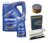 Denckermann Controllo Set Mannol Defender 10W-40 6L Per Mercedes-Benz Citan