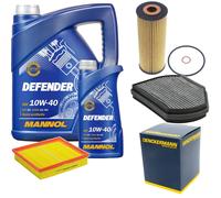 DENCKERMANN Controllo Set MANNOL Defender 10W-40 6L Per Mercedes-Benz SLK 230