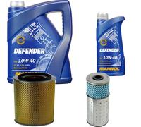 DENCKERMANN Controllo Set MANNOL Defender 10W-40 6L Per Mercedes-Benz T1