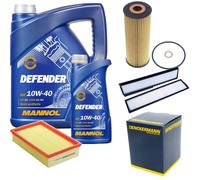 Denckermann Controllo Set Mannol Defender 10W-40 6L Per Mercedes E-Klasse