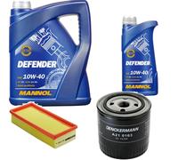 Denckermann Controllo Set Mannol Defender 10W-40 6L Per MG Rover Streetwise