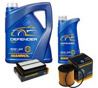 Denckermann Controllo Set Mannol Defender 10W-40 6L Per Mitsubishi Outlander