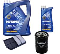 Denckermann Controllo Set Mannol Defender 10W-40 6L Per Mitsubishi Outlander