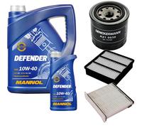Denckermann Controllo Set Mannol Defender 10W-40 6L Per Mitsubishi Outlander