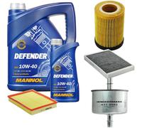 Denckermann Controllo Set Mannol Defender 10W-40 6L Per Opel Astra G CC 1.2