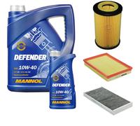 DENCKERMANN Controllo Set MANNOL Defender 10W-40 6L Per Opel Corsa C 1.2 1.0