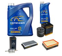 Denckermann Controllo Set Mannol Defender 10W-40 6L Per Opel Corsa C 1.4 1.8