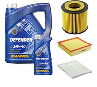 Denckermann Controllo Set Mannol Defender 10W-40 6L Per Opel Omega B 2.6 V6