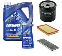 DENCKERMANN Controllo Set MANNOL Defender 10W-40 6L Per Opel Vectra B 1.6I