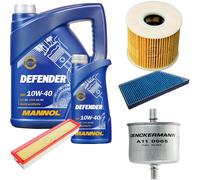 Denckermann Controllo Set Mannol Defender 10W-40 6L Per Peugeot 206 CC 1.6