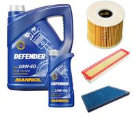 Denckermann Controllo Set Mannol Defender 10W-40 6L Per Peugeot 206 CC 1.6