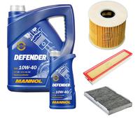 Denckermann Controllo Set Mannol Defender 10W-40 6L Per Peugeot 307 1.6 16V