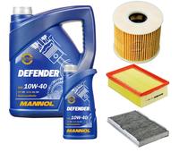 Denckermann Controllo Set Mannol Defender 10W-40 6L Per Peugeot 307 1.6 16V