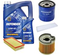 Denckermann Controllo Set Mannol Defender 10W-40 6L Per Peugeot 607 2.2 HDi