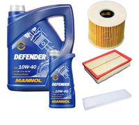 Denckermann Controllo Set Mannol Defender 10W-40 6L Per Peugeot 607 2.2 HDi