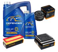 Denckermann Controllo Set Mannol Defender 10W-40 6L Per Renault Espace III