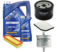 Denckermann Controllo Set Mannol Defender 10W-40 6L Per Renault Laguna I 2.0